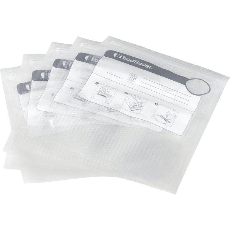 FoodSaver FreshSaver Vacuum Zipper Quart Bags (18-Count)