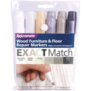 Rejuvenate Exact Match Whites & Grays Wood Furniture & Floor Repair Markers (6-Pack)
