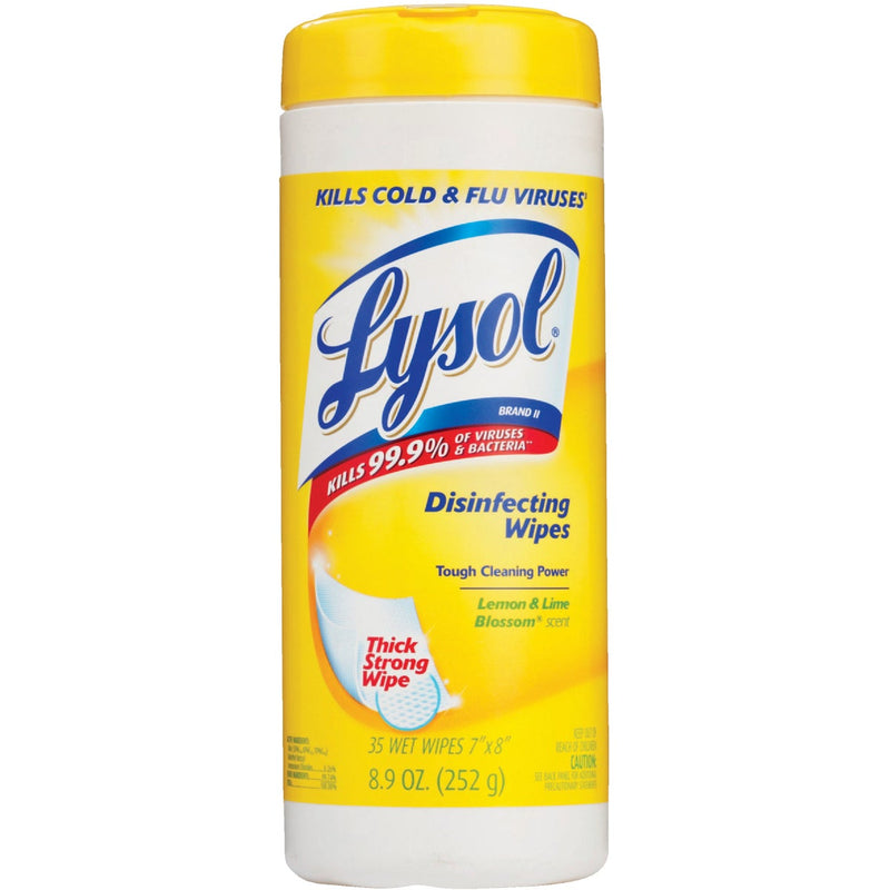 Lysol Lemon & Lime Blossom Sanitizing Wipes (35-Count)