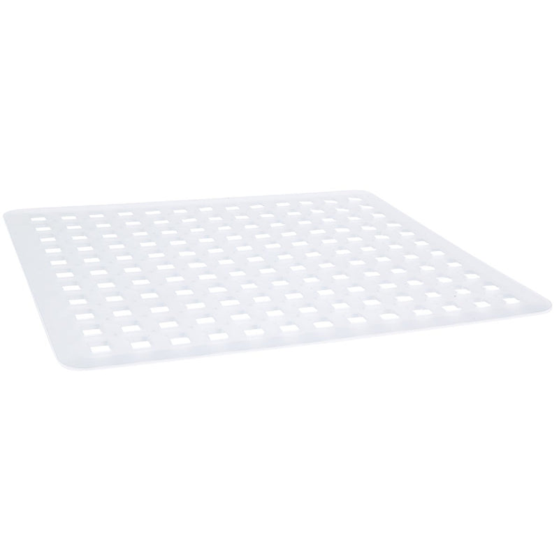 iDesign Sinkworks 11 In. x 12.5 In. Euro Clear PVC Sink Mat