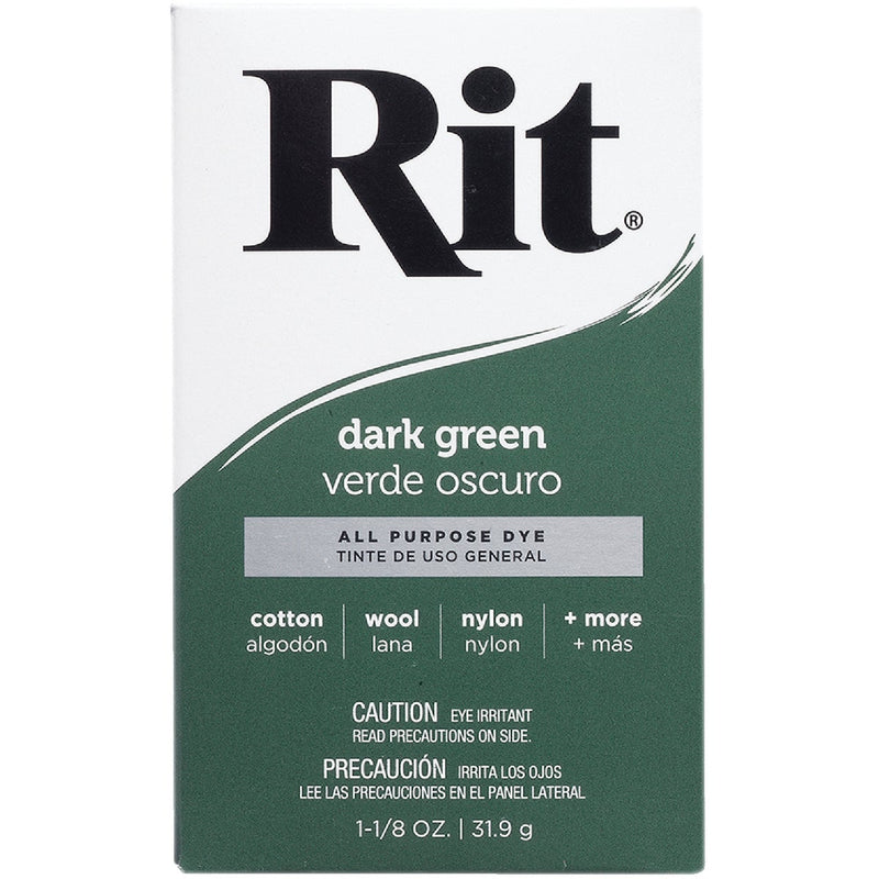 Rit Dark Green 1-1/8 Oz. Powder Dye