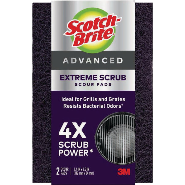 Scotch-Brite Extreme Scrub Scour Pad (2-Pack)