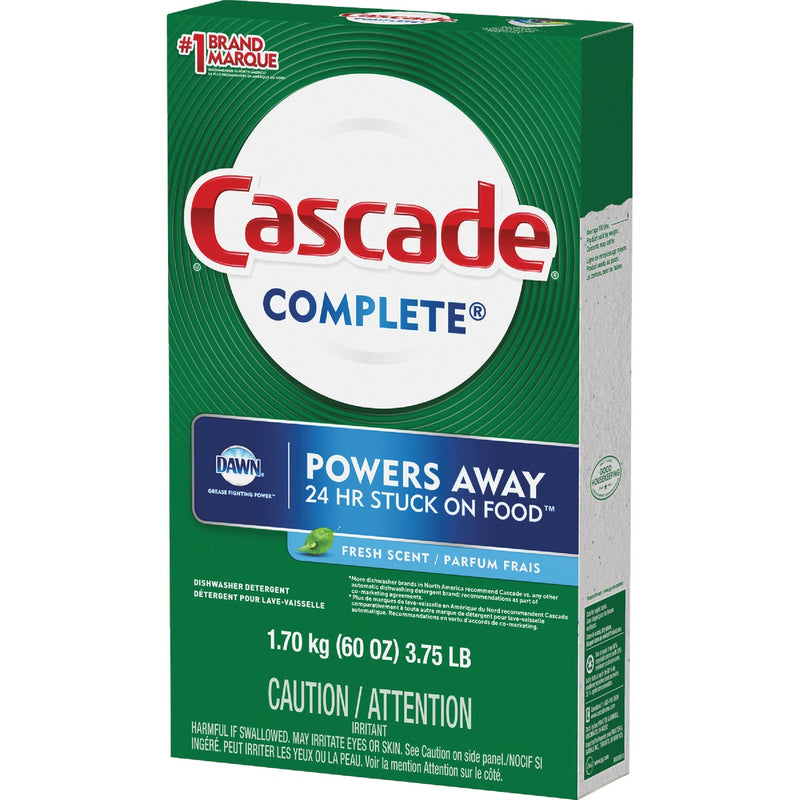 Cascade Complete 60 Oz. Fresh Scent Powder Dishwasher Detergent