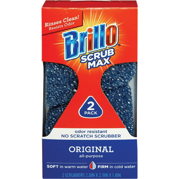 Brillo Scrub Max Original No-Scratch Scrubber (2-Count)