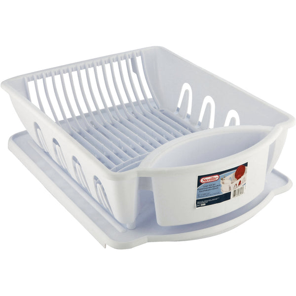 Sterilite 2-Piece Ultra Sink Dish Drainer Set