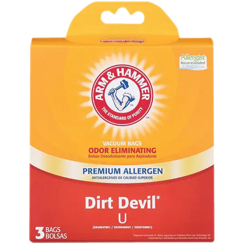 Arm & Hammer Dirt Devil U Vacuum Cleaner Bag (3-Pack)