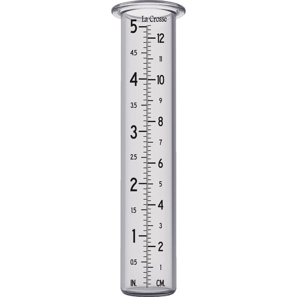 La Crosse Technology 5 In. Replacement Glass Rain Gauge Tube