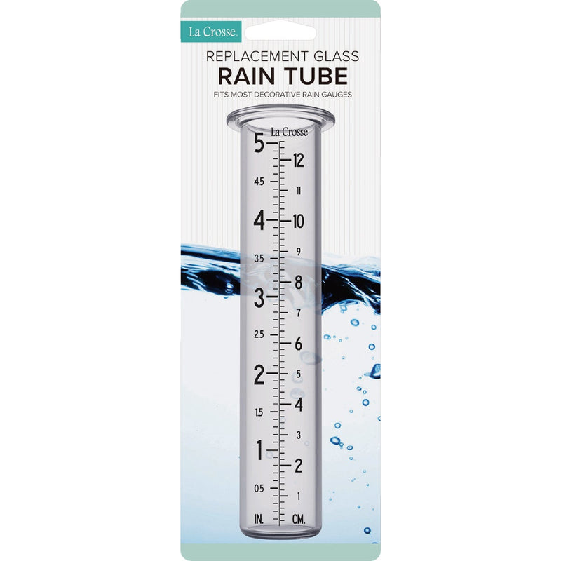 La Crosse Technology 5 In. Replacement Glass Rain Gauge Tube