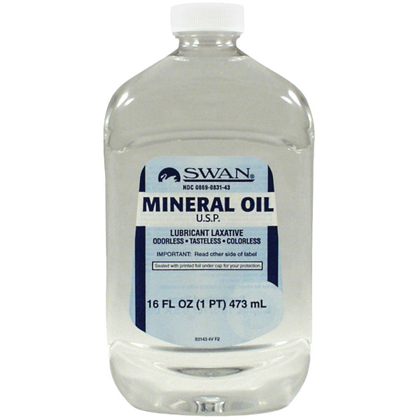 Swan 16 Oz. Tasteless Mineral Oil