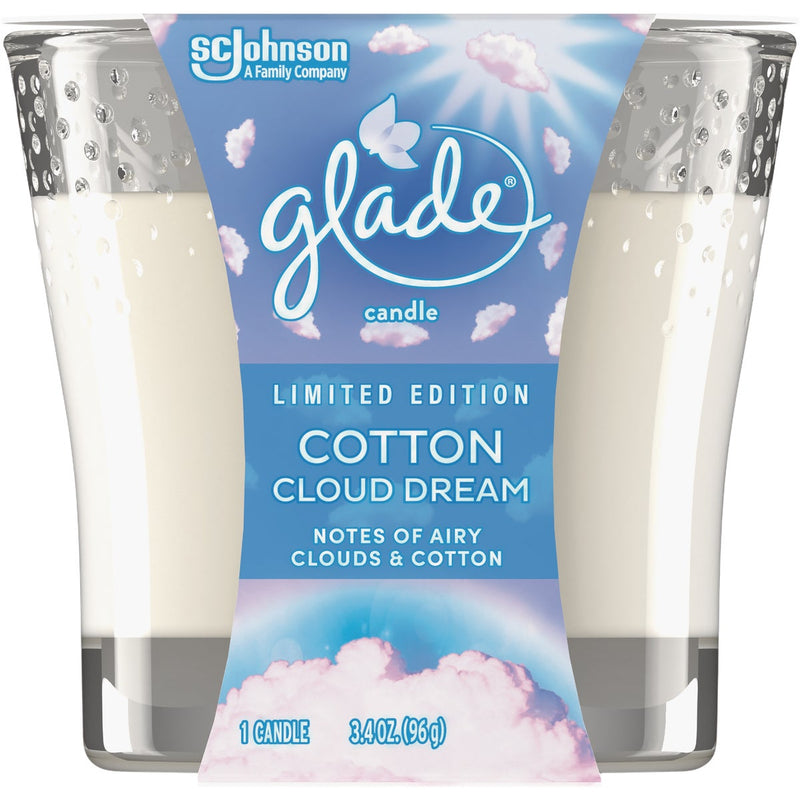 Glade 3.4 Oz. Cotton Cloud Dream Candle