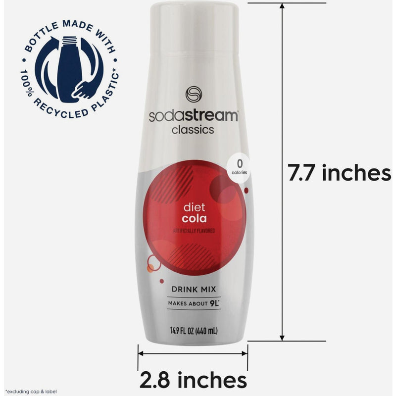 SodaStream 14.9 Oz. Diet Caffeine Free Cola Sparkling Beverage Mix