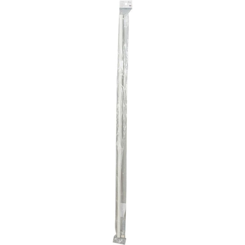 Kenney Hansen 48 In. To 84 In. 5/8 In. White Oval Tension Rod