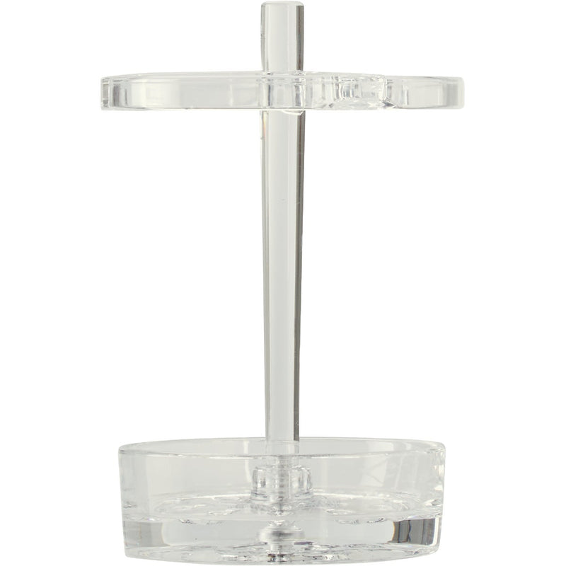 iDesign Eva Clear Acrylic Toothbrush Stand