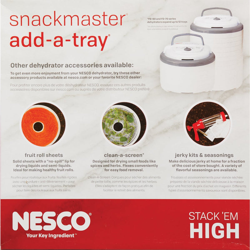 Nesco Snackmaster Add-A-Trays for 60 & 70 Series Dehydrators (2 Count)