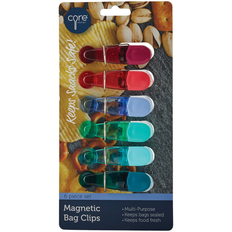 Core Everyday Solutions Magnetic Clips (6-Pack)