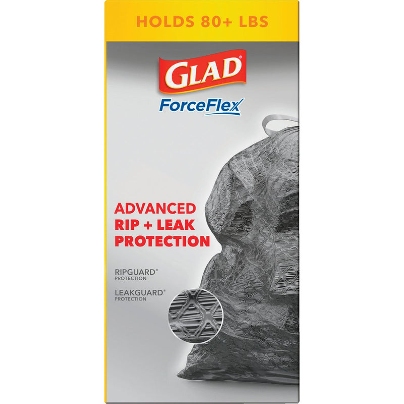 Glad Dual Defense 30 Gal. Large Black Trash Bag (25-Count)