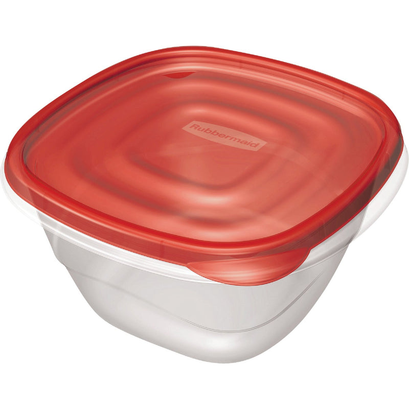 Rubbermaid TakeAlongs 5.2 C. Clear Square Food Storage Container with Lids (4-Pack)