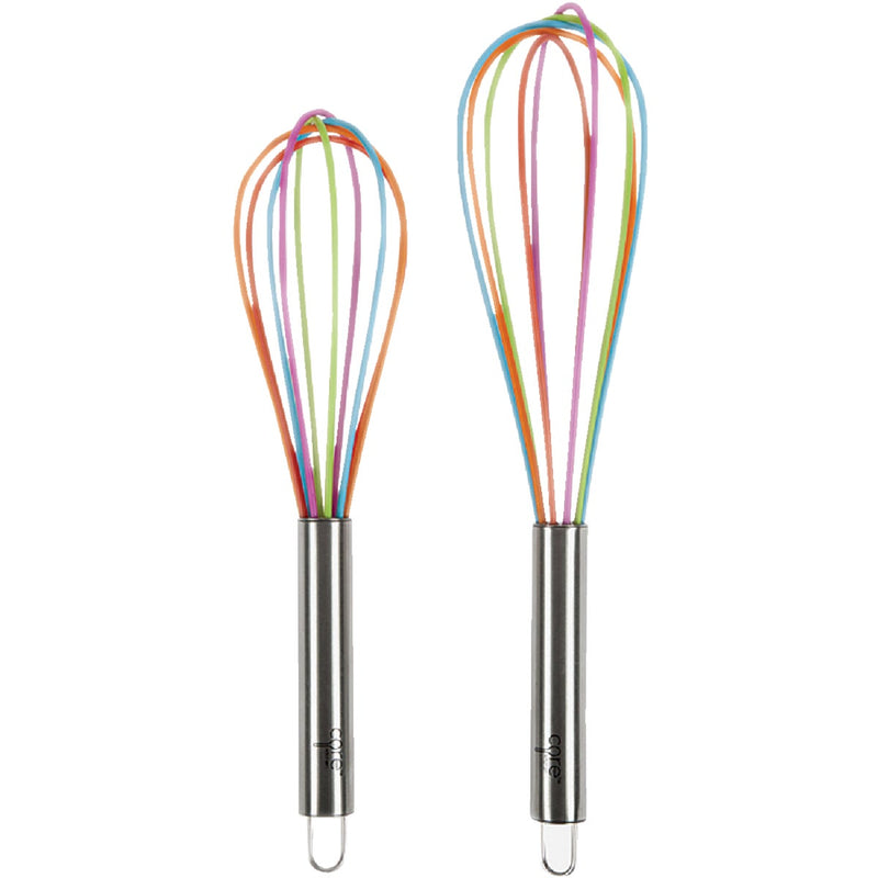 Core Kitchen Whisk Set in Rainbow (2-Piece)