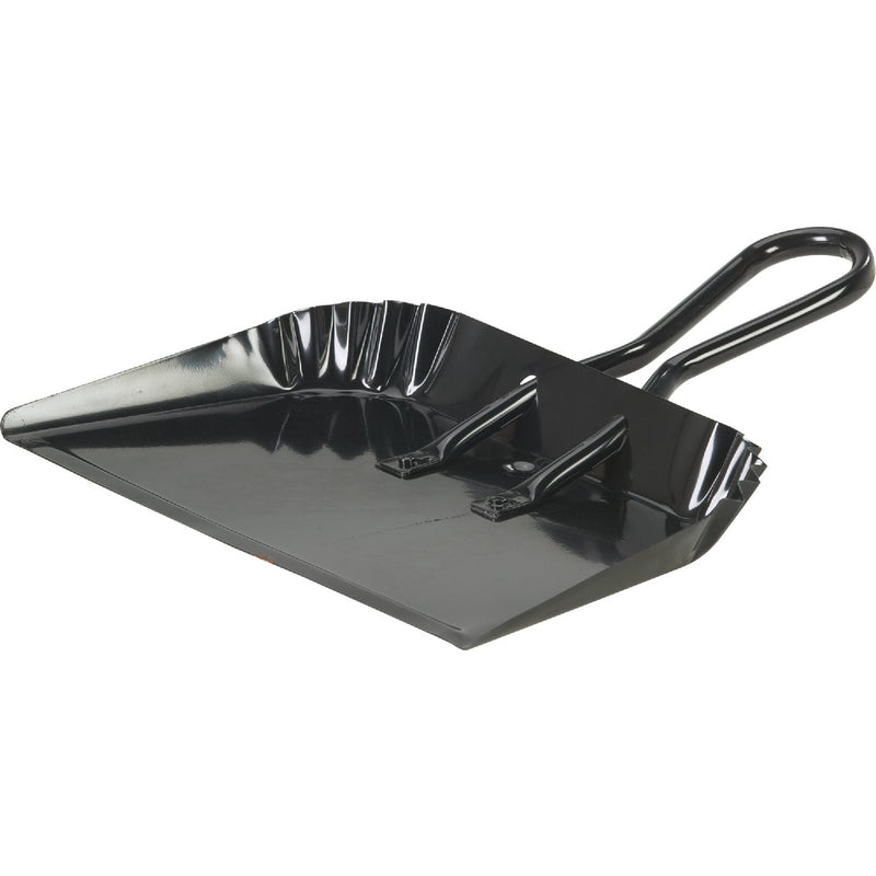 Harper 16 In. Black Metal Heavy Duty Dust Pan