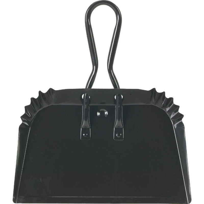 Harper 16 In. Black Metal Heavy Duty Dust Pan