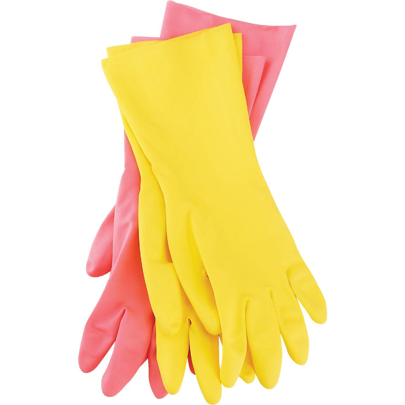 Soft Scrub Small Latex Rubber Glove (2-Pack)