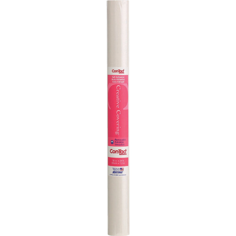 Con-Tact Creative Covering 18 In. x 9 Ft. Almond Self-Adhesive Shelf Liner