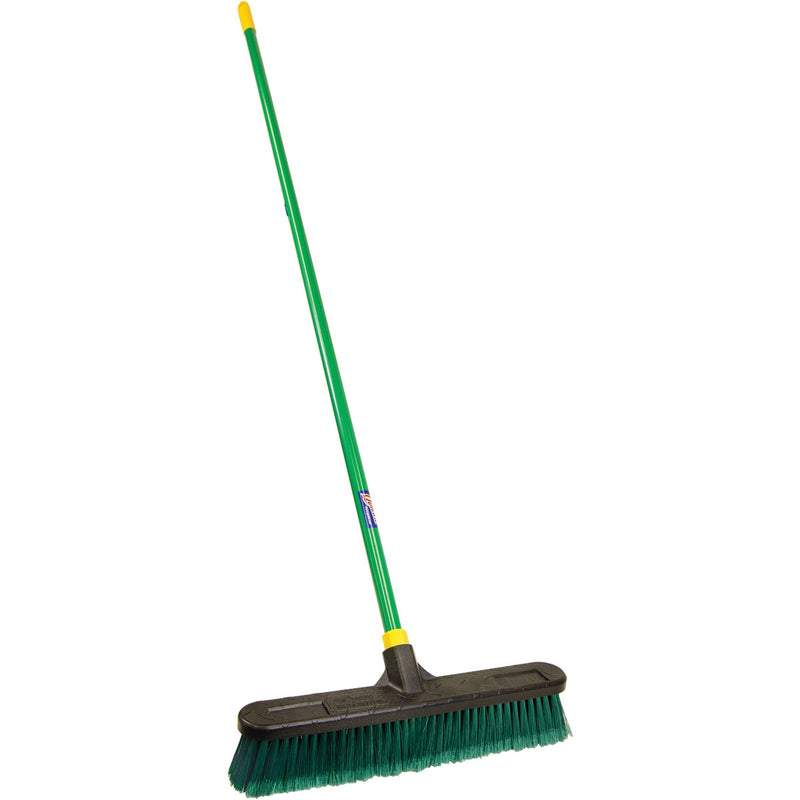 Quickie Bulldozer 18 In. Indoor/Outdoor Multi-Surface Push Broom