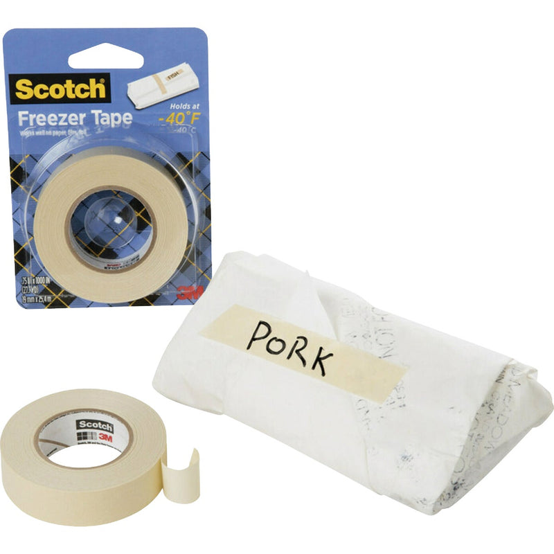 Scotch Freezer Tape, 0.75 In. x 1000 In., 1 Roll/Pack