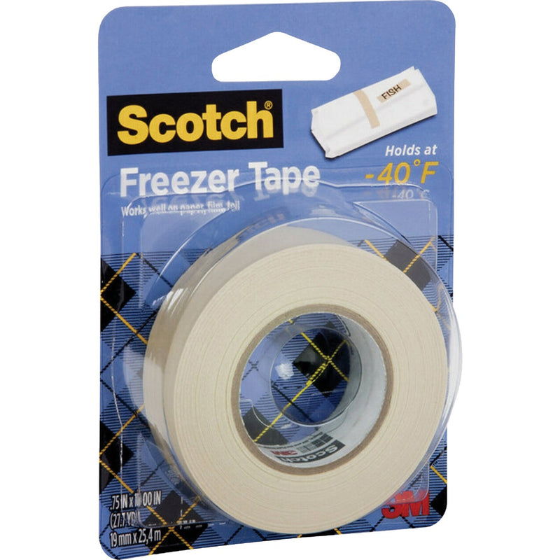 Scotch Freezer Tape, 0.75 In. x 1000 In., 1 Roll/Pack