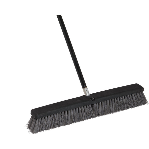 Do it Best 24 In. W. x 60 In. L. Metal Handle Heavy-Duty Synthetic Sweep Push Broom