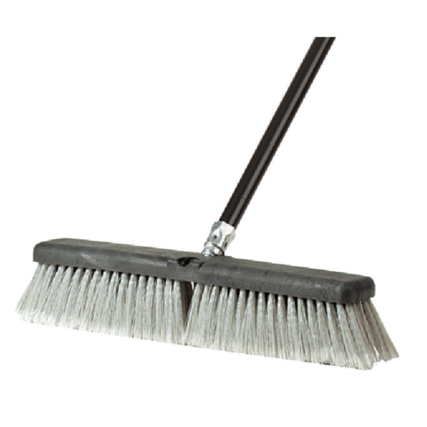 Do it Best 18 In. W. x 60 In. Metal Handle Fine Sweep Push Broom