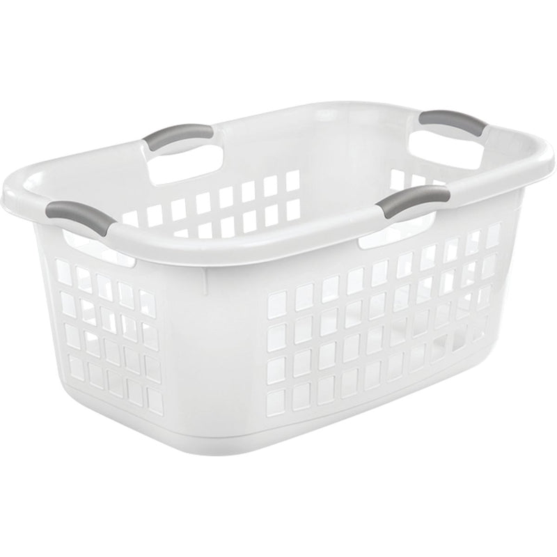 Sterilite White Plastic Laundry Basket