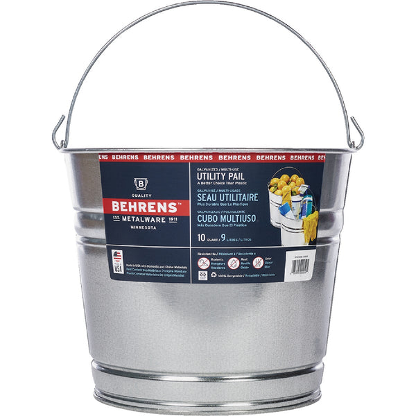 Behrens 10 Qt. Galvanized Steel Pail