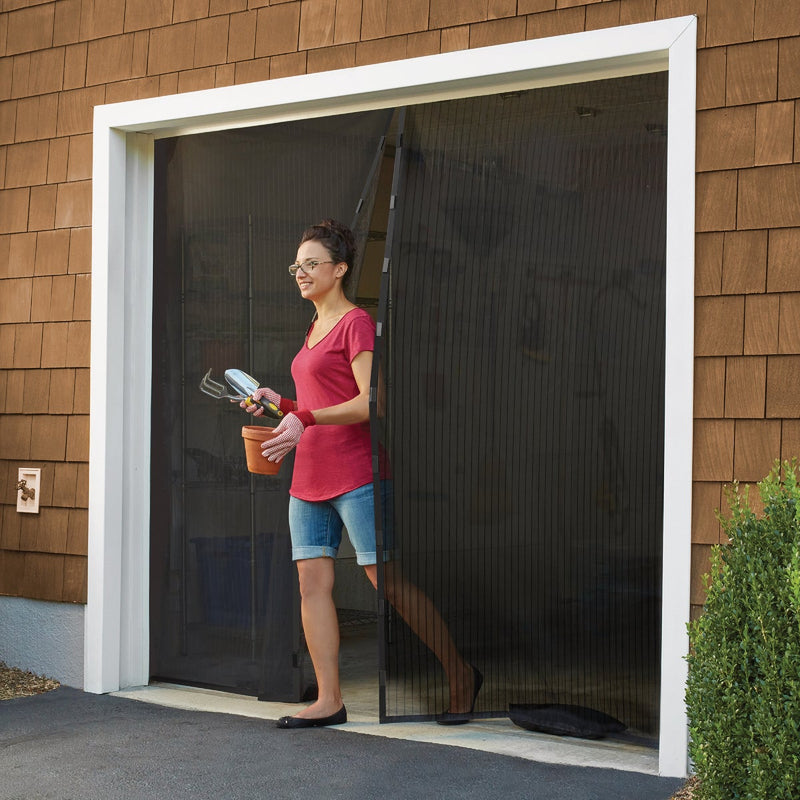 Magic Mesh Garage Screen Door