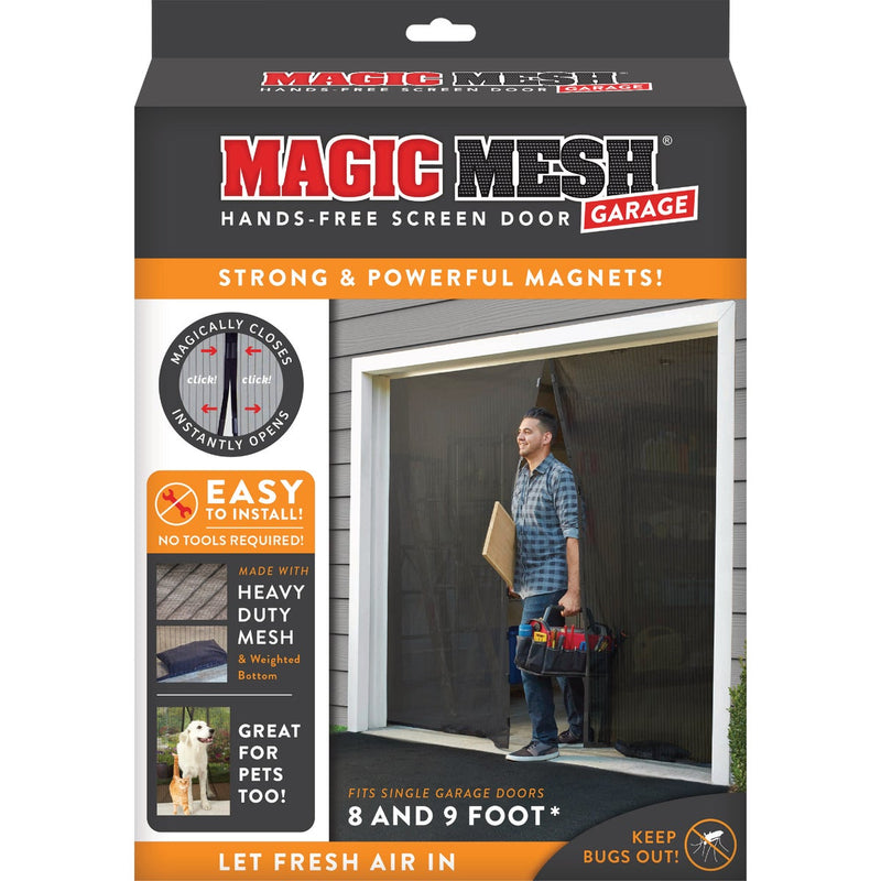 Magic Mesh Garage Screen Door