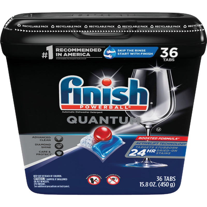 Finish Powerball Quantum Dishwasher Detergent (36-Count)