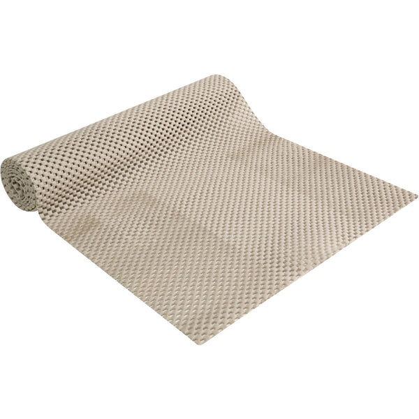 Con-Tact 12 In. x 4 Ft. Taupe Grip Premium Non-Adhesive Shelf Liner