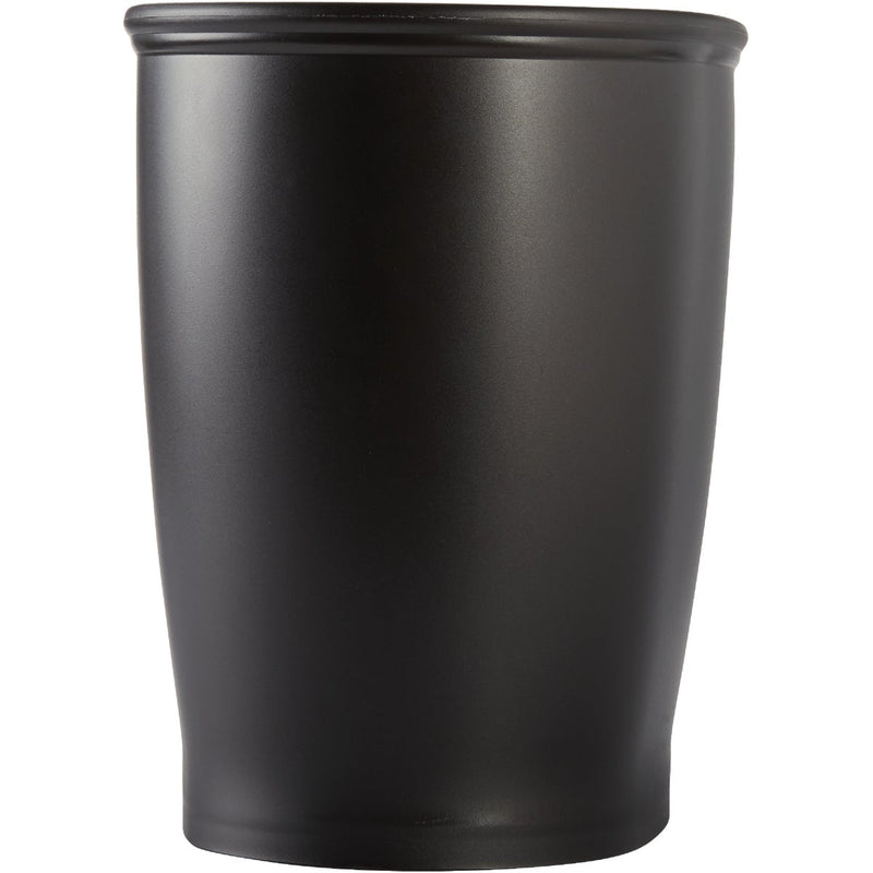 iDesign Kent 2 Gal. Bronze Oval Wastebasket