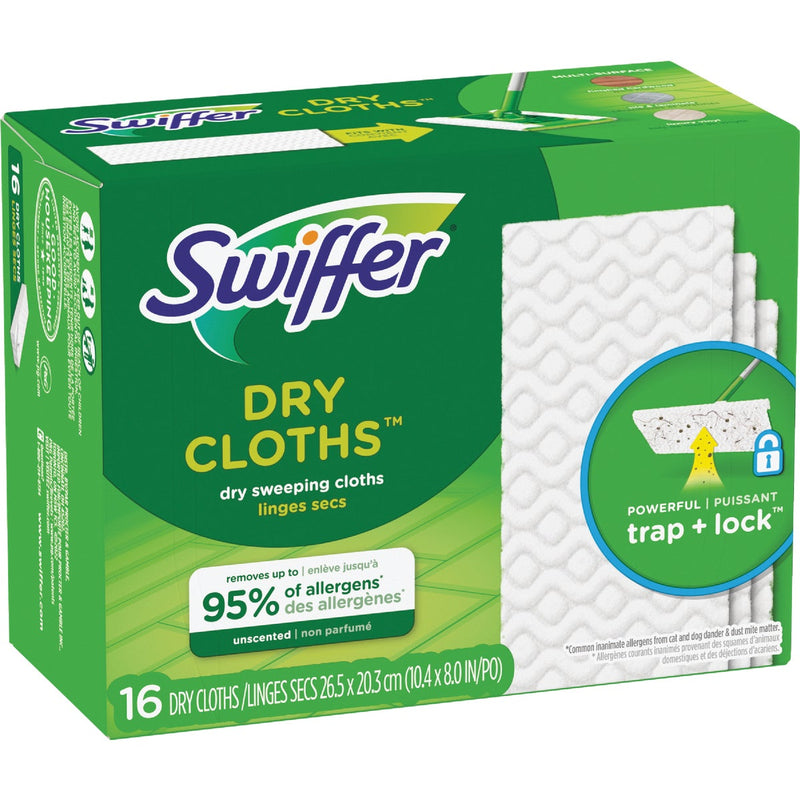 Swiffer Sweeper Dry Cloth Mop Refill (16-Count)