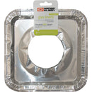 Range Kleen Square Aluminum Foil Gas Stove Bib Liners (8-Pack)