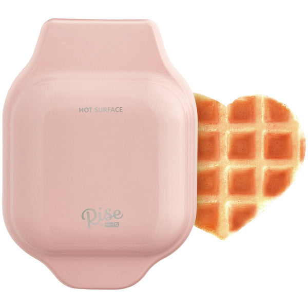 Rise By Dash 4 In. Heart Mini Waffle Maker