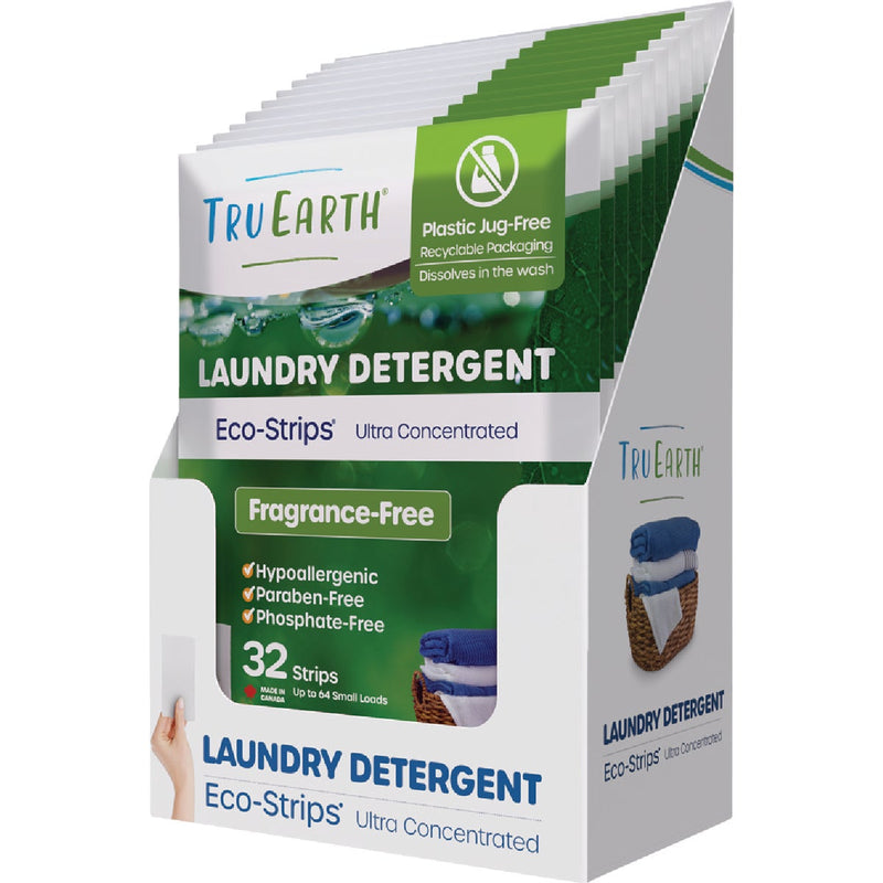 Tru Earth Eco-Strips Fragrance Free Laundry Detergent