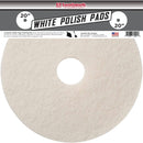 Lundmark 20 In. White 175 to 300 RPM Buffing Pad (5-Pack)