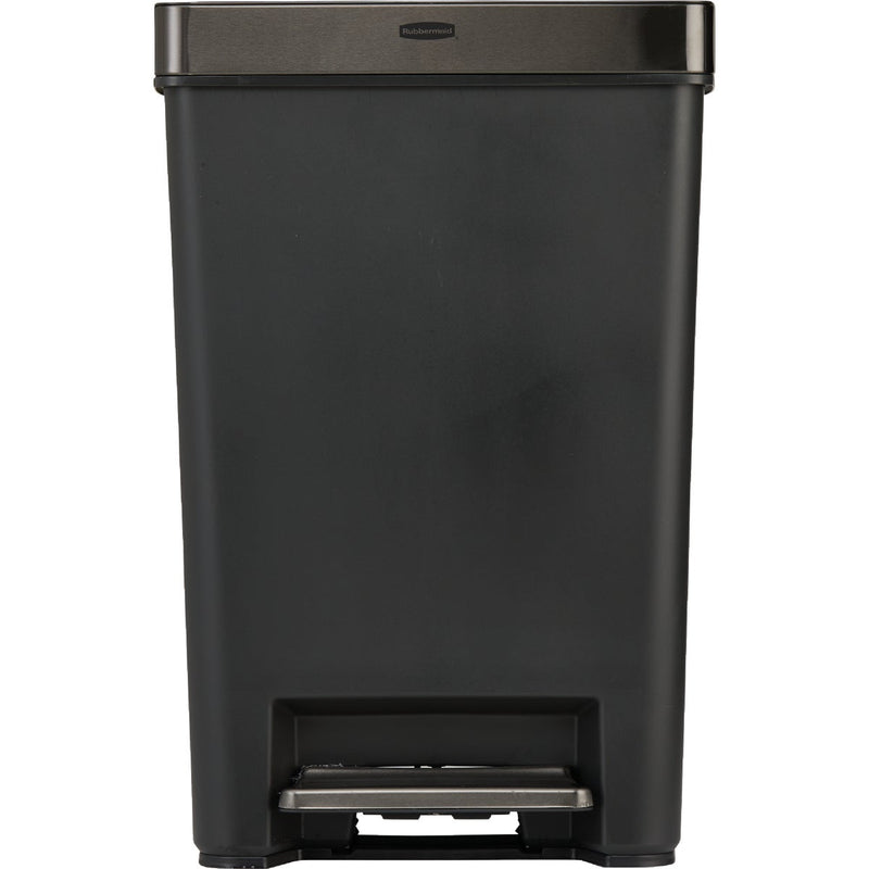 Rubbermaid 13 Gal. Premier Series IV Step-On Trash Can with Stainless Steel Lid