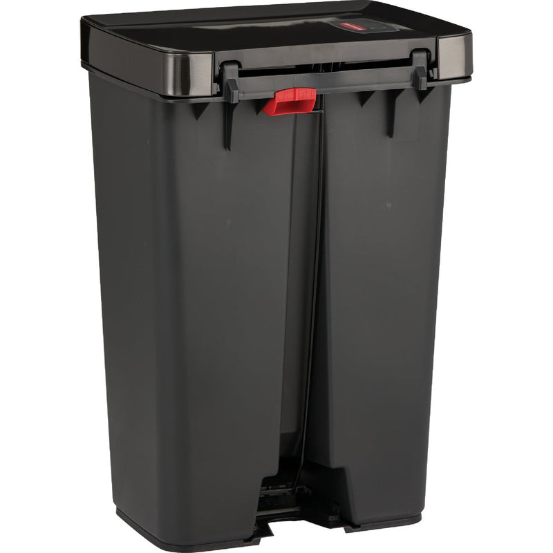 Rubbermaid 13 Gal. Premier Series IV Step-On Trash Can with Stainless Steel Lid