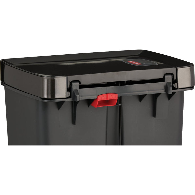 Rubbermaid 13 Gal. Premier Series IV Step-On Trash Can with Stainless Steel Lid