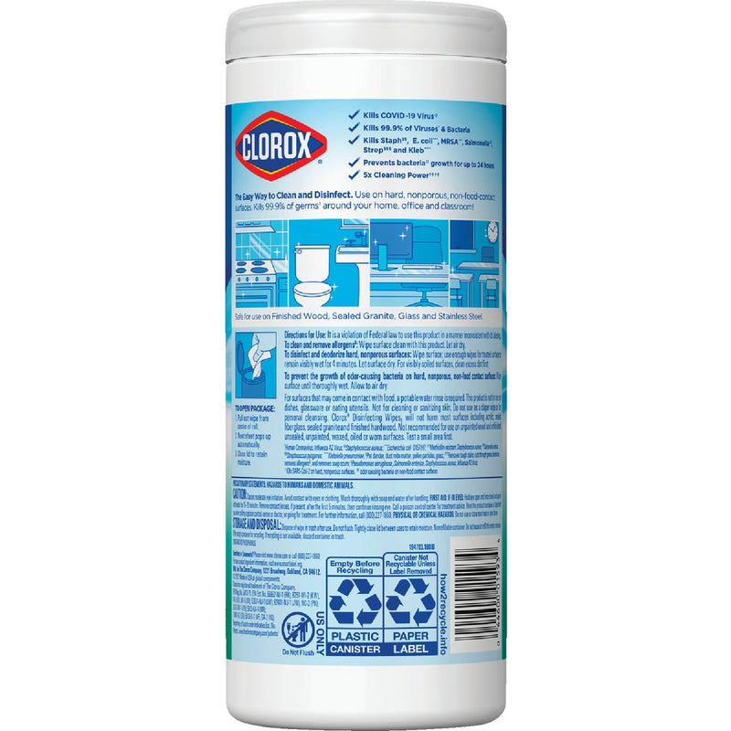 Clorox Fresh Scent Disinfecting Cleaning Wipes Tub (35-Count)