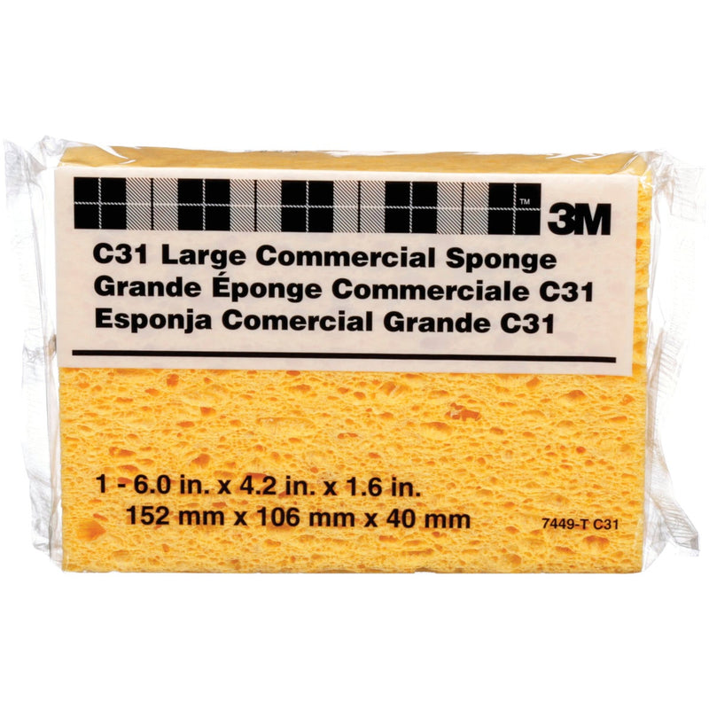 3M Commercial Size Sponge, 7.5 In. x 4.375 In. x 2.06 In.