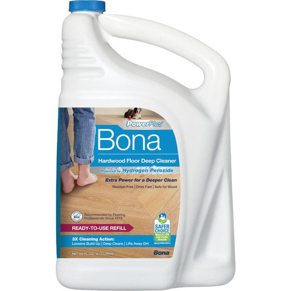 Bona PowerPlus 128 Oz. Ready-To-Use Hardwood Floor Cleaner Refill