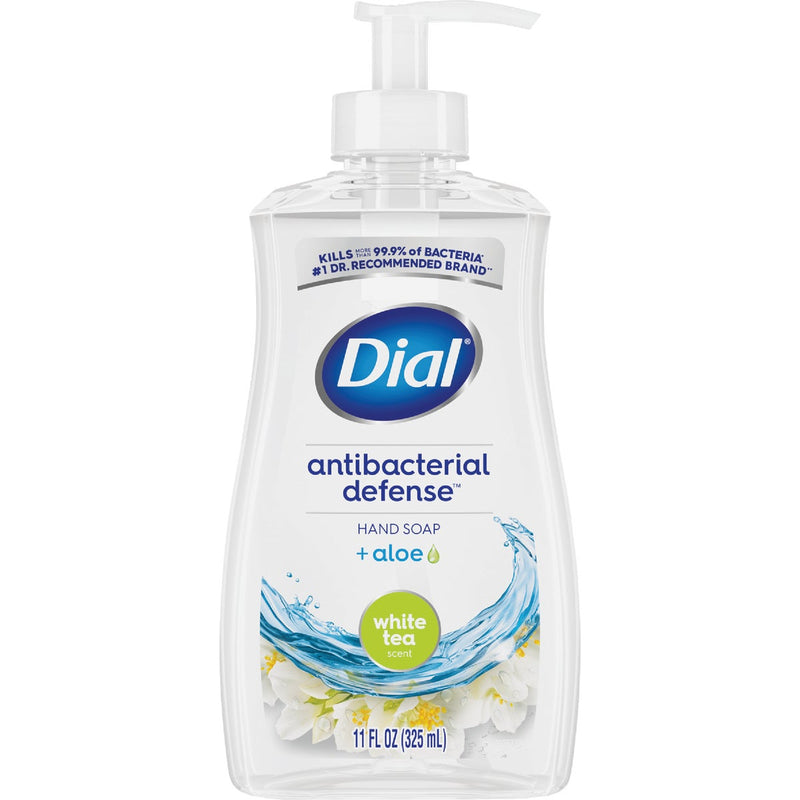 Dial Antibacterial Defense 11 Oz. White Tea & Vitamin Liquid Hand Soap